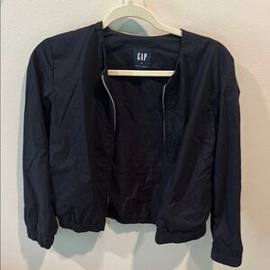 GAP Women's Black Bomber Jacket